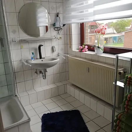 Ferienwohnung Haus Weda Krummhörn Exterior foto